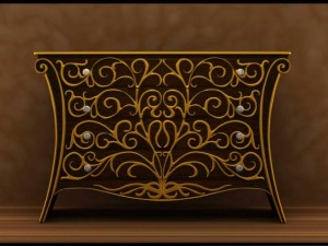 commode Model 3D