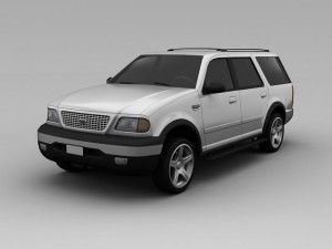 ford expedition 2002 3D Model