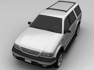 ford expedition 2002 3D Model