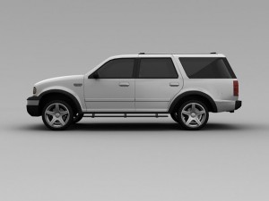 ford expedition 2002 3D Model