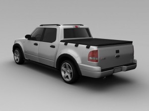 ford explorer 2007 3D Model