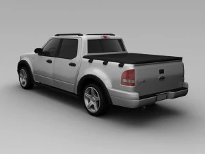 ford explorer 2007 3D Model
