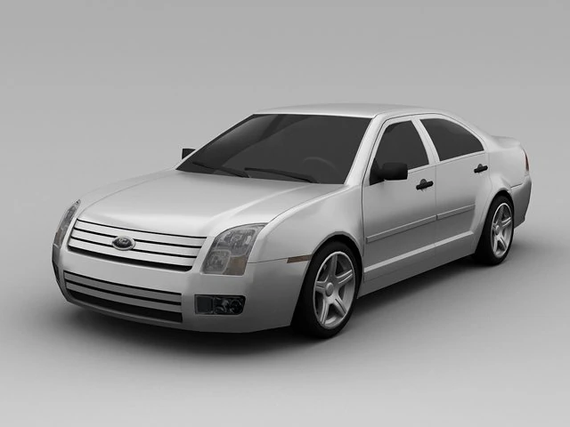ford fusion 2008 3D Model .c4d .max .obj .3ds .fbx .stl .blend