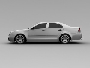 ford fusion 2008 Model 3D