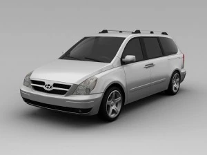 Hyundai Entourage 2007 Modello 3D