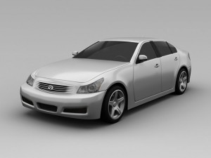 infiniti g35x 2007 Modèle 3D