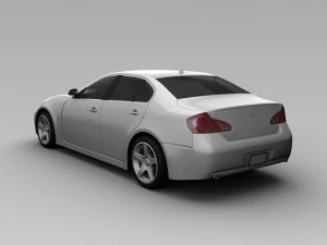 infiniti g35x 2007 3D Model