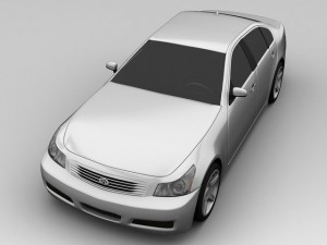 infiniti g35x 2007 Model 3D