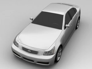infiniti g35x 2007 3D Model