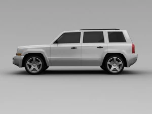 jeep patriot 2007 3D Model