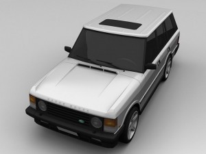 land rover  range rover 1993 3D-Modell