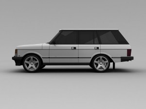 land rover  range rover 1993 3D-Modell