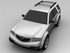 mazda tribute 2008 3D Модель