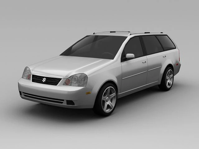 suzuki forenza 2008 3D Model .c4d .max .obj .3ds .fbx .stl .blend 