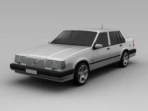 ボルボ 960 1993 3Dモデル