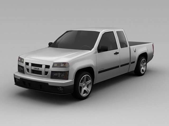 isuzu i370 2008 Model 3D .c4d .max .obj .3ds .fbx .stl .blend 