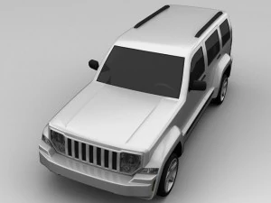 jeep liberty 2008 3D Model