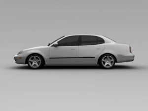 daewoo leganza 2001 3D Model