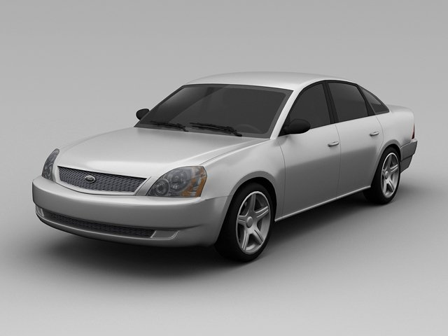 ford fivehundred 2007 Model 3D .c4d .max .obj .3ds .fbx .stl .blend 