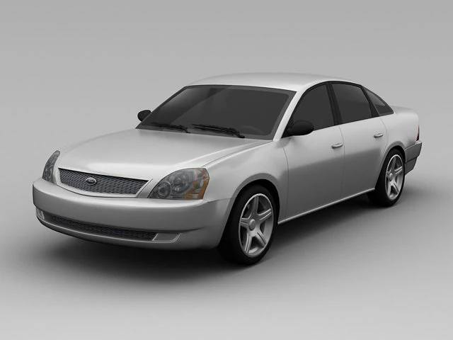 ford fivehundred 2007 3D Model .c4d .max .obj .3ds .fbx .stl .blend 