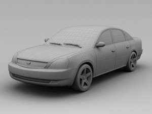 ford fivehundred 2007 Model 3D