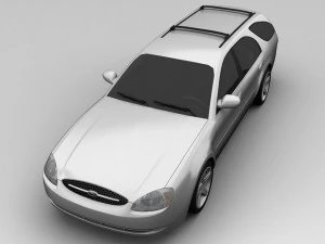 포드 토러스 2001 왜건 3D 모델
