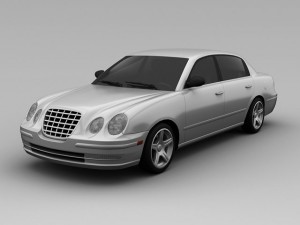 kia amanti 2006 3D Model