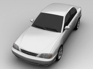 kia spectra 2004 3D Model