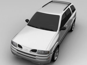 oldsmobile bravada 2010 3D Model