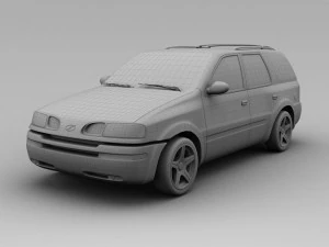 oldsmobile bravada 2010 3D Model