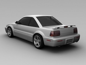 pontiac grand prix 1995 coupe 3D-Modell