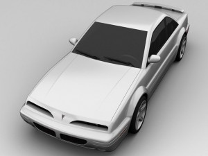 pontiac grand prix 1995 coupe 3D-Modell