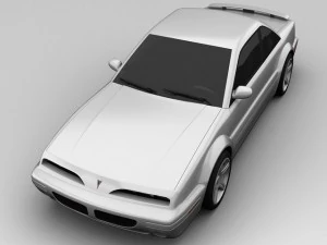 pontiac grand prix 1995 coup&eacute; Modèle 3D
