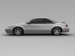 pontiac grand prix 1995 coupe 3D-Modell