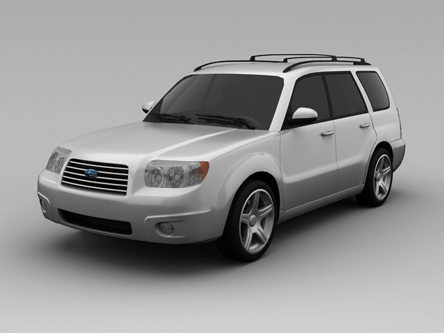 subaru forester 2008 Modello 3D .c4d .max .obj .3ds .fbx .stl .blend 