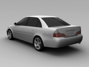 toyota avalon 2004 3D Model