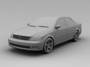 toyota avalon 2004 3D Model