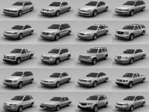 20 cars collections vol 2 3D Model