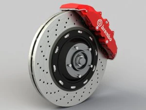 freios brembo Modelo 3D