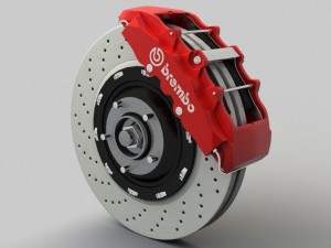 brembo brakes Model 3D