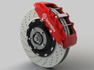brembo brakes 3D Model