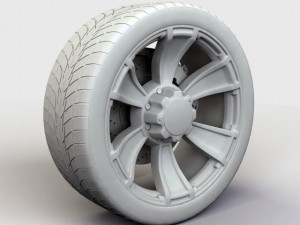 wheel xd series xd796 rim and tyre Modèle 3D