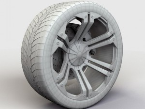 wheel xd series monster rim and tyre Modèle 3D