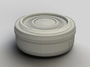 nikkor 1 10mm lens 3D Model