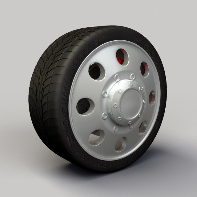 wheel alloy ion 167 rims and tyre Modelo 3D .c4d .max .obj .3ds .fbx .stl .blend 
