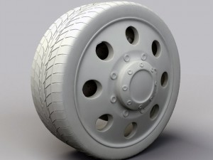 wheel alloy ion 167 rims and tyre Modelo 3D