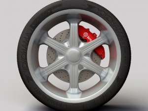 wheel dip  assail rims and tire Modelo 3D