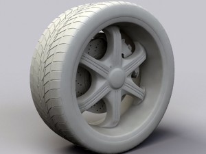 wheel dip  assail rims and tire Modelo 3D