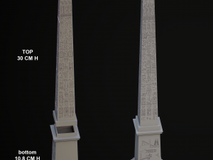 Luxor Obelisk 40CM 3D 打印模型
