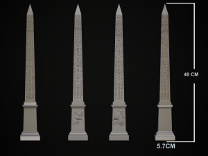 Luxor Obelisk 40CM 3D 打印模型